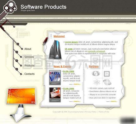 產(chǎn)品宣傳展示網(wǎng)頁設(shè)計(jì)